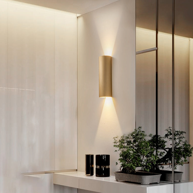 Appliques murales modernes en forme de tube