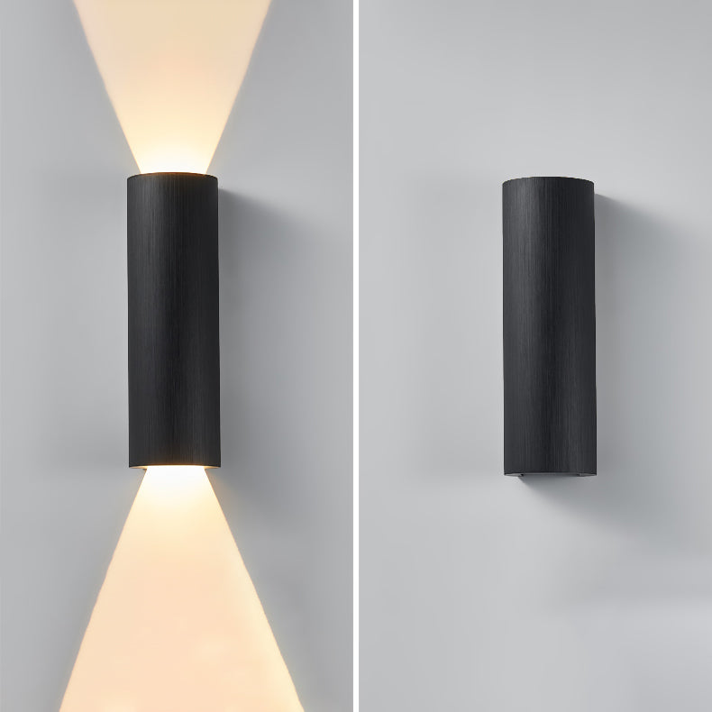 Appliques murales modernes en forme de tube