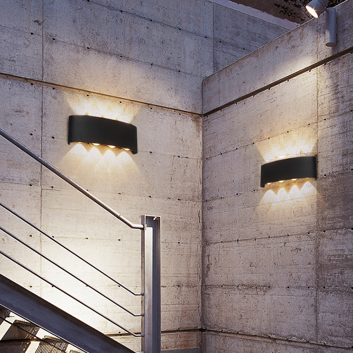 Modern Household Wall Sconce Aluminum Multi-light LED Wall Light for Home Garden