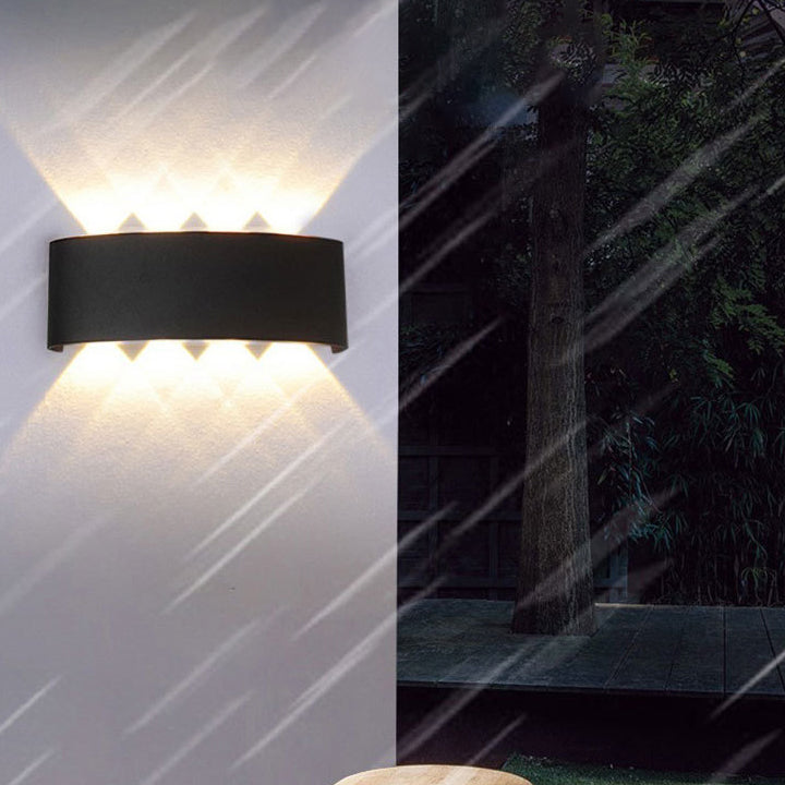 Modern Household Wall Sconce Aluminum Multi-light LED Wall Light for Home Garden