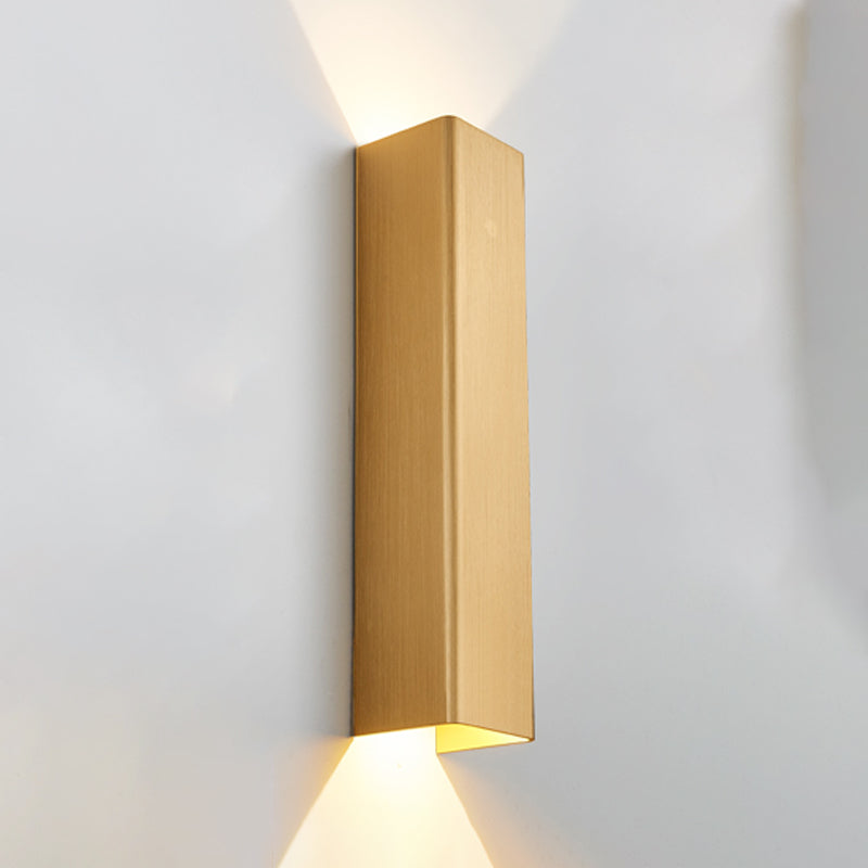 Lámpara de pared de aluminio de aluminio al aire libre moderno minimalismo para el pasillo para el pasillo