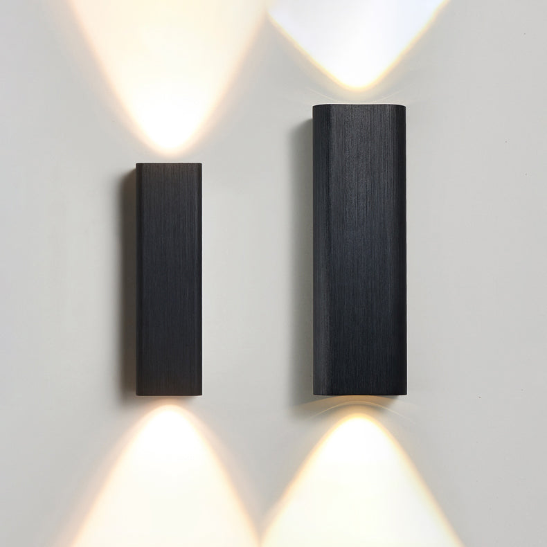 Lámpara de pared de aluminio de aluminio al aire libre moderno minimalismo para el pasillo para el pasillo