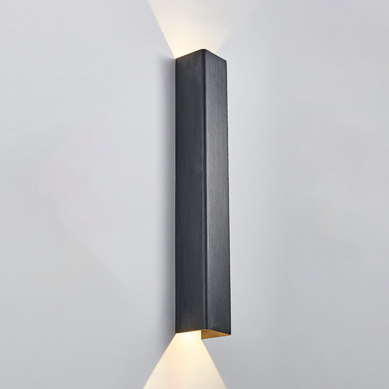 Lámpara de pared de aluminio de aluminio al aire libre moderno minimalismo para el pasillo para el pasillo