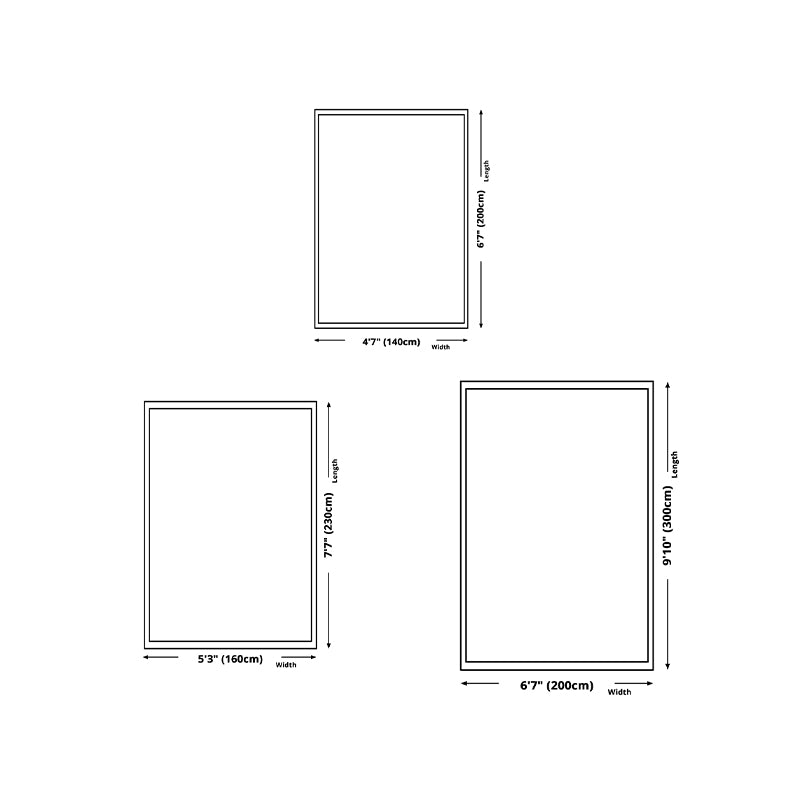 Dark Brown Modern Rug Polyester Solid Color Rug Non-Slip Backing Rug for Drawing Room