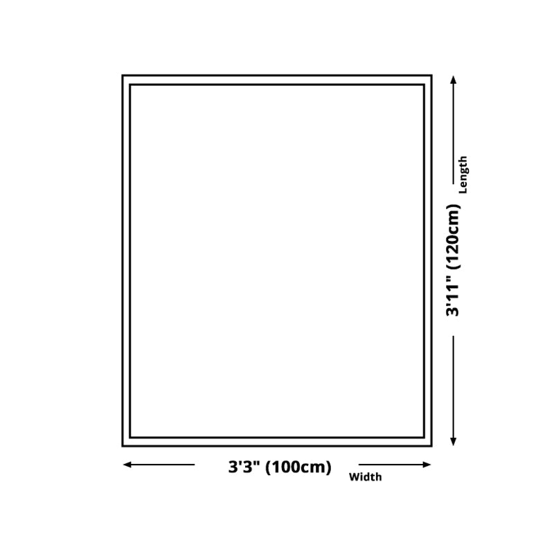 Gray Modern Rug Polyester Abstract Striped Rug Stain Resistant Rug for Home Decor