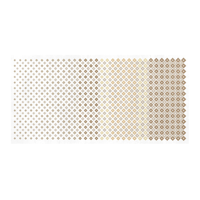 Light Gray Modern Rug Polyester Graphic Rug Non-Slip Backing Rug for Living Room