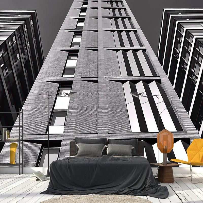 City Building Wall Mural Decals Home Decoration Sitting Room Wall Decor