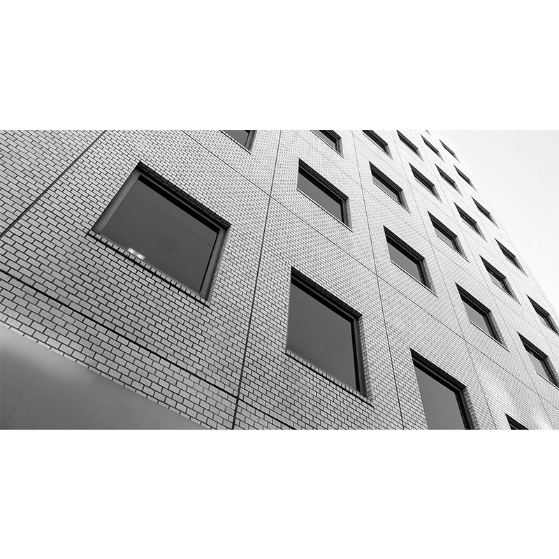 Vivid Building Wall Mural for Office Room, Moisture Resistant, Made to Measure