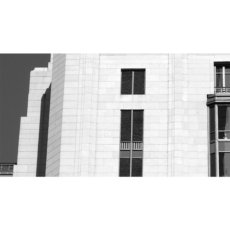 Building Mural Wallpaper for Office Meeting Room Wall Decor, Moisture Resistant