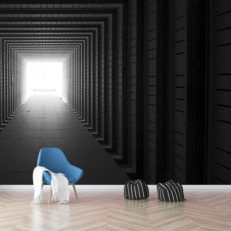 Spatial Extension Full Size Wall Covering for Dining Room, Moisture Resistant