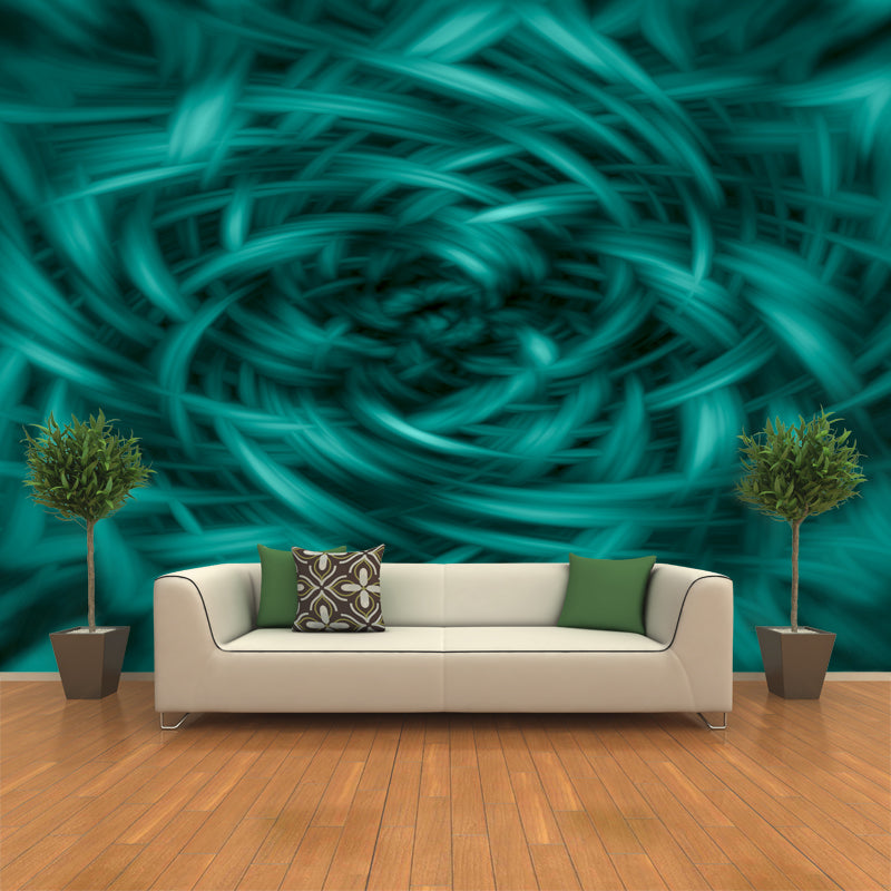 Simple Swirl Abstraction Wall Decor for Dining Room Bedroom, Made to Measure