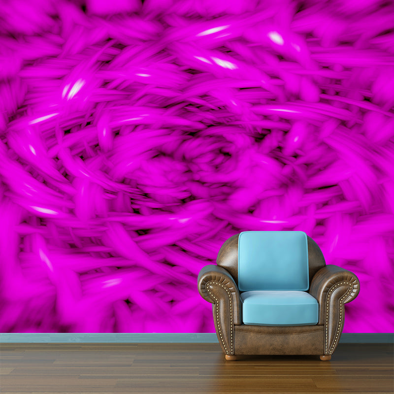 Swirl Abstraction Mural Decal for Living Room Wall Decor, Customized Size Available