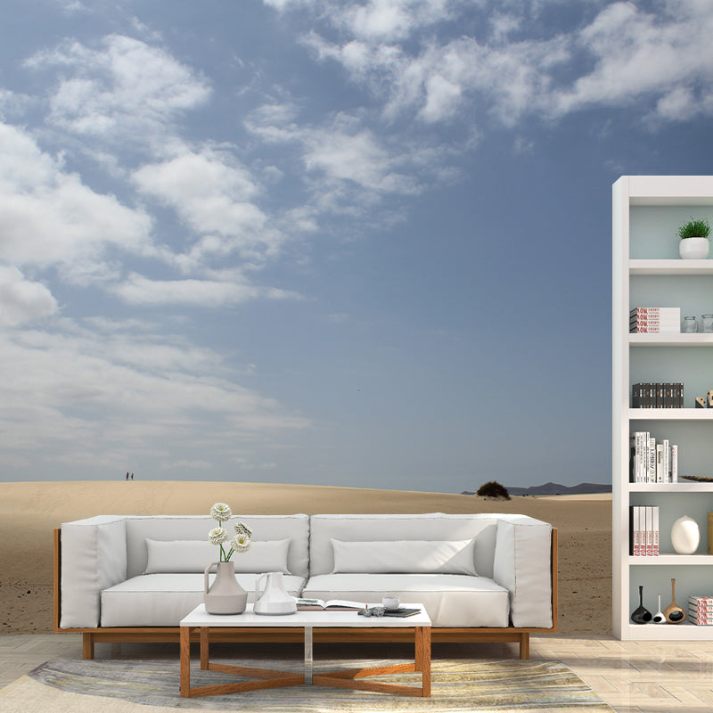 Barren Area Photography Desert Mural Modernism Wall Covering for Decoration