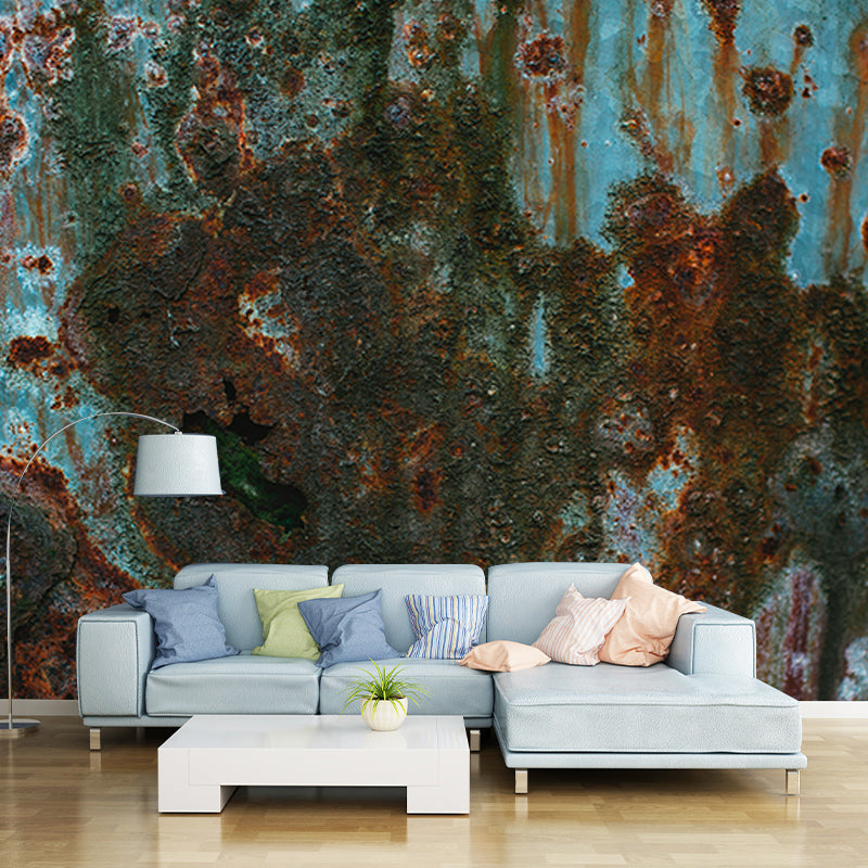 Rusty Metal Series Wall Wallpaper Mural Waterproofing, Made to Measure