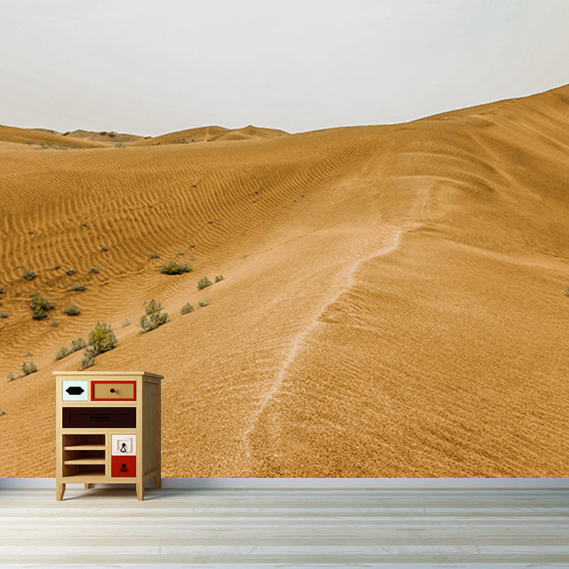 Simple Desert Mural Wallpaper Modernism Wall Art for Home, Made to Measure