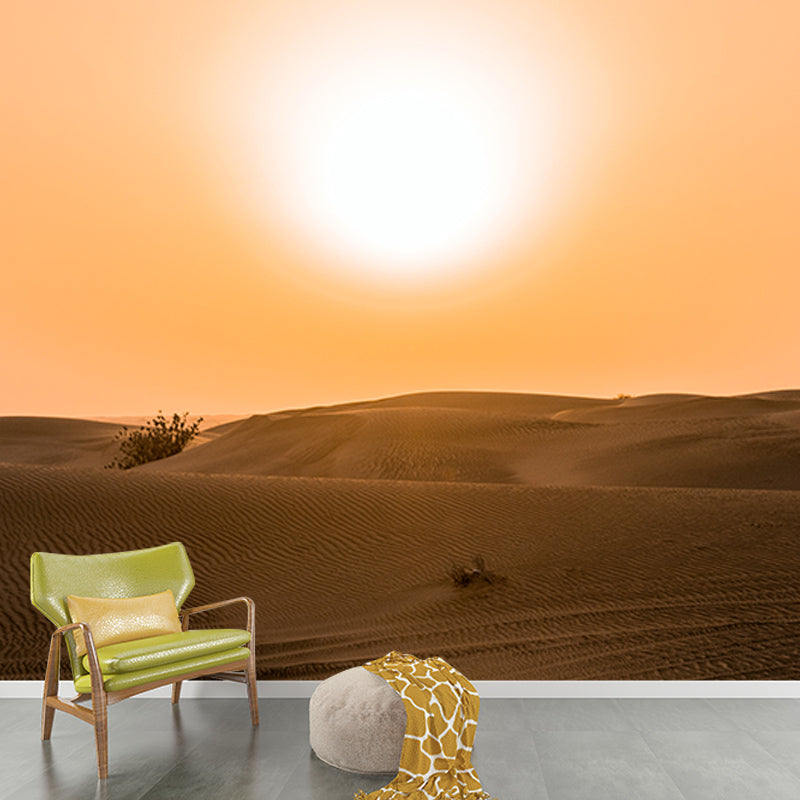 Contemporary Style Desert Mural Decal, Moisture Resistant, Made to Measure