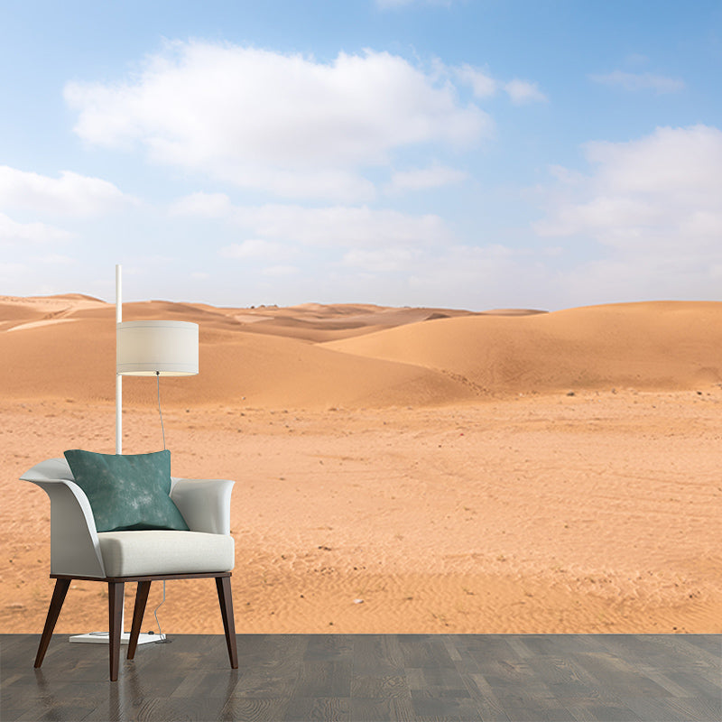 Contemporary Style Desert Mural Decal, Moisture Resistant, Made to Measure