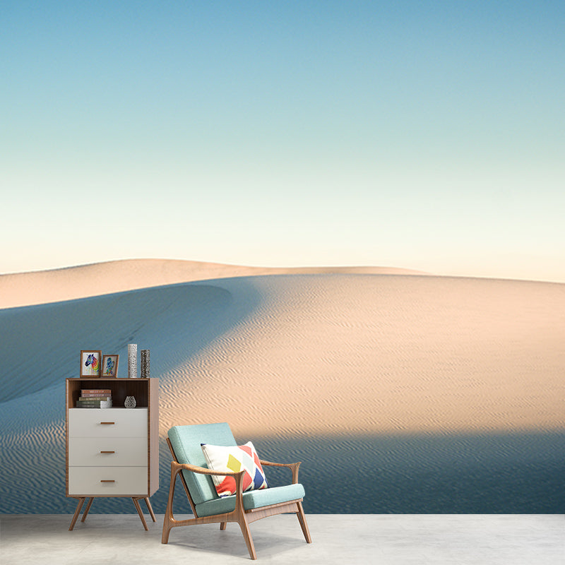 Contemporary Style Desert Mural Decal, Moisture Resistant, Made to Measure