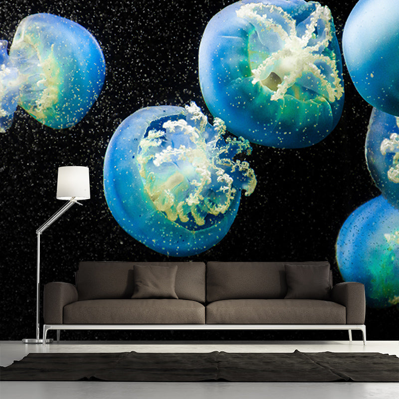 Rich Marine Life Wall Mural Decal for Sitting Room Bedroom, Made to Measure