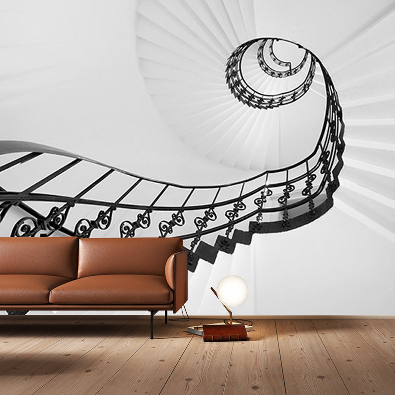 Space Extension Wall Covering Stain Resistant Wall Mural Decal for Living Room