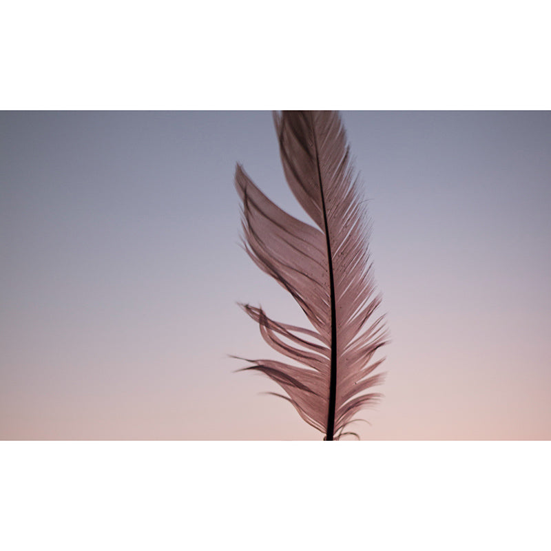 Beautiful Plumage Wall Decor for Bedroom Living Room,Custom Size Available