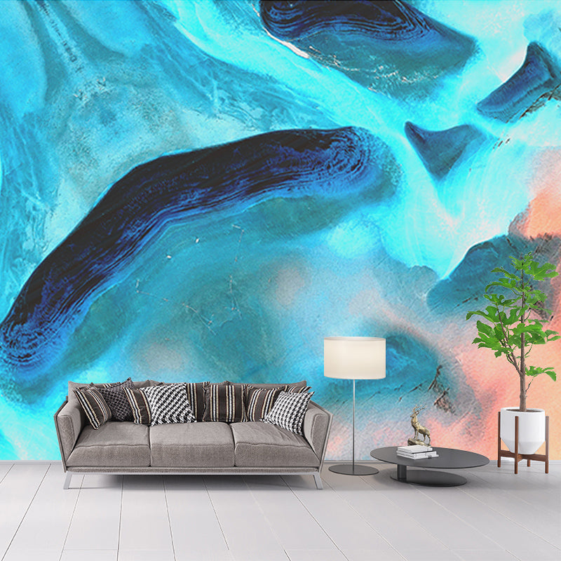 Abstract Wall Mural Wallpaper Water Resistant Wall Covering for Living Room