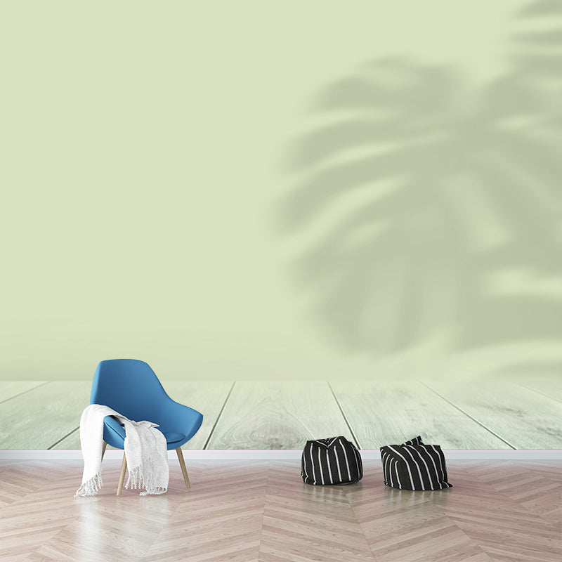 Tropical Plant Monstera Wall Mural for Sitting Room Decoration, Waterproofing, Custom-Made