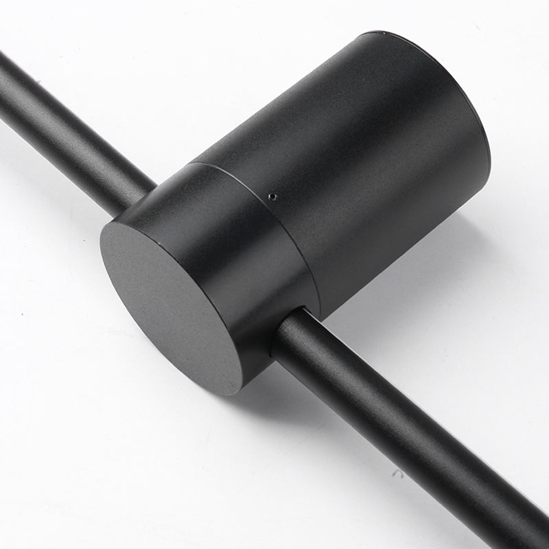 Lineare Form Metallwand Licht moderner Stil 2 Leichter Wandmontageleuchte