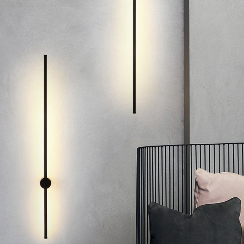 Lineare Form Metallwand Licht moderne 2 Leichter Wandhalterung Leuchte
