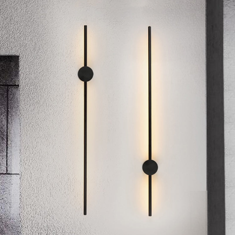 Lineare Form Metallwand Licht moderne 2 Leichter Wandhalterung Leuchte
