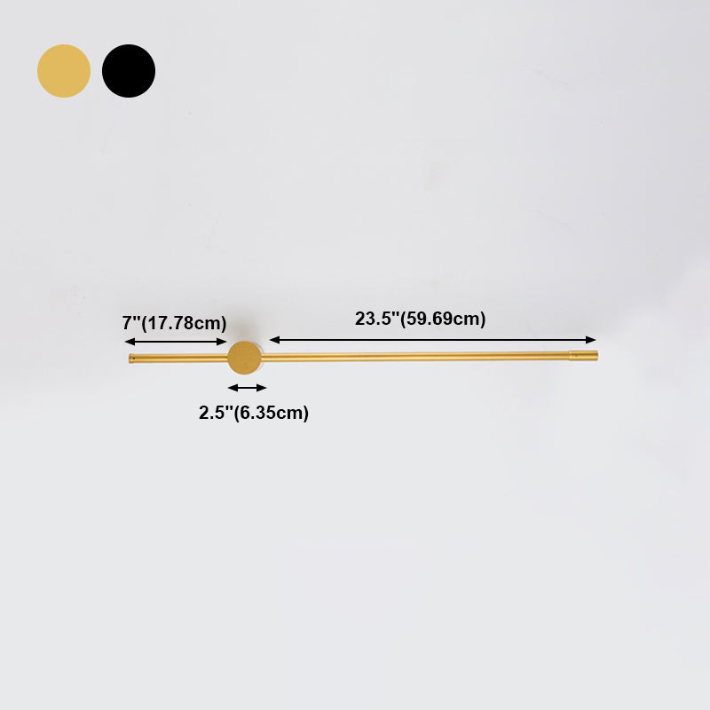Lineare Form Metallwand Licht moderne 2 Leichter Wandhalterung Leuchte