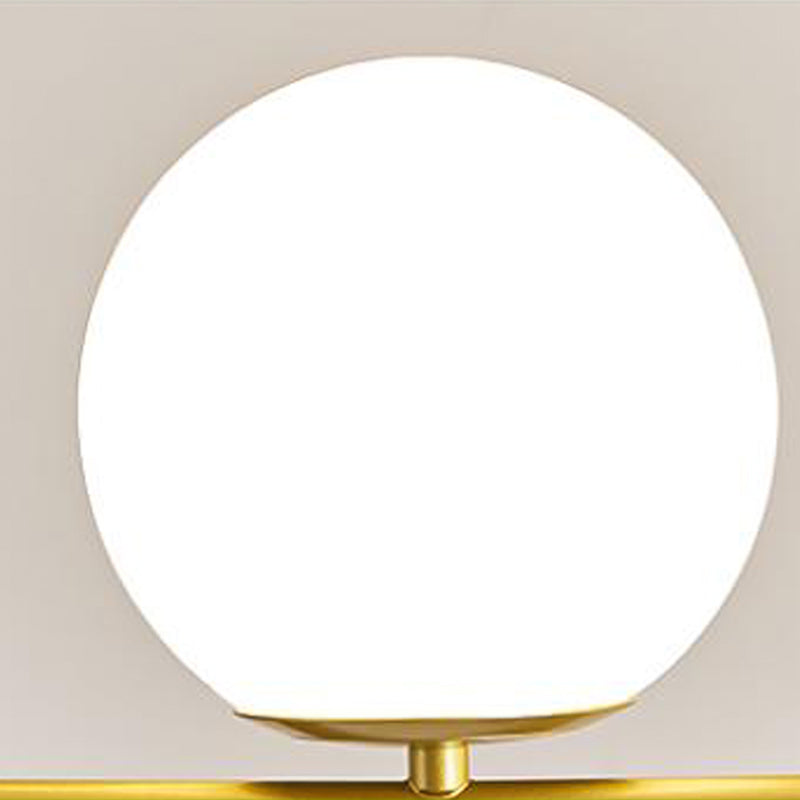 Sphere Island Lighting Accesors Ideas de iluminación de la isla de vidrio contemporáneo en oro