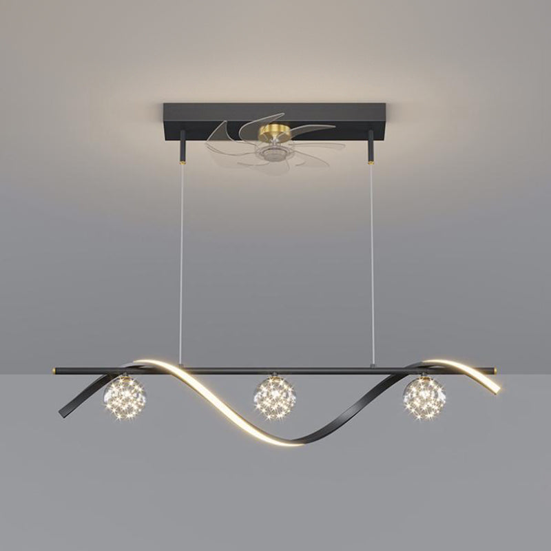 Linear Island Lighting Fixtures Contemporary Metal Island Lighting Ideas in Black