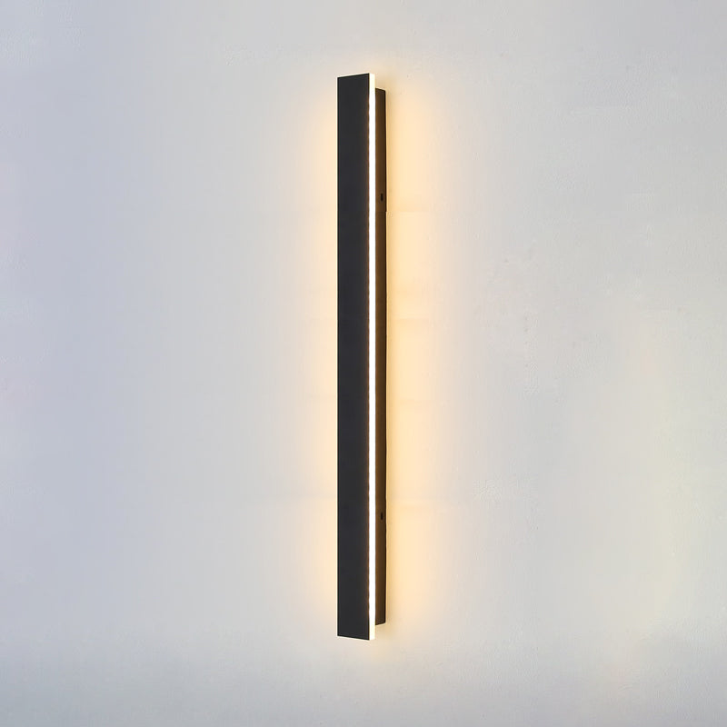 Forma lineal Luz de pared de metal Estilo moderno 1 Luz de luz de pared de luz