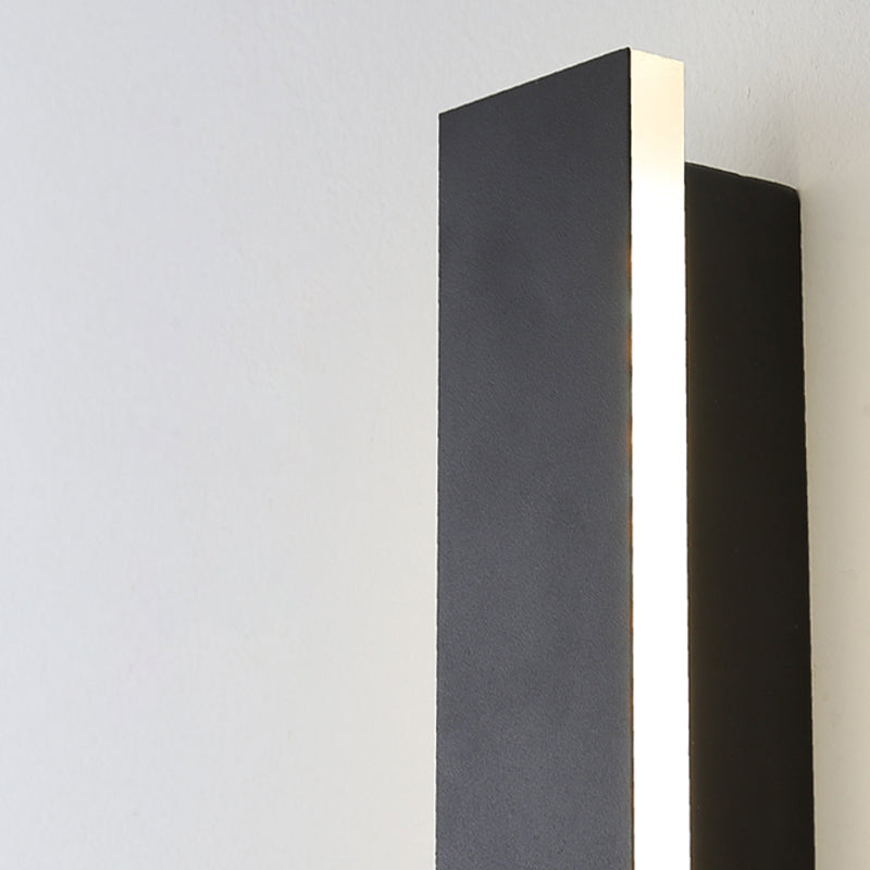 Forma lineal Luz de pared de metal Estilo moderno 1 Luz de luz de pared de luz