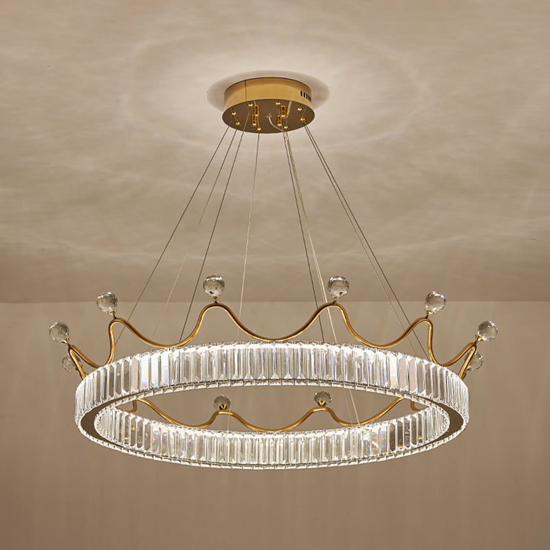 Camera da letto per bambini Luci a sospensione a sospensione Cristallo contemporaneo Lampade sospese