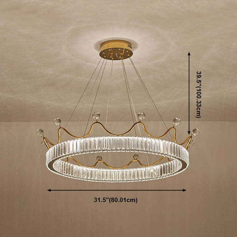 Camera da letto per bambini Luci a sospensione a sospensione Cristallo contemporaneo Lampade sospese