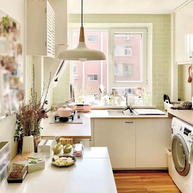 Metal Pot Cover Shape Hanging Lights Modern Style 1-Light Hanging Fixture for Bedroom