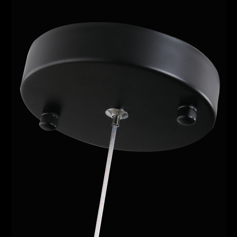 Unique Shape Hanging Lighting Modern Style Crystal Pendant Lamp for Bedroom