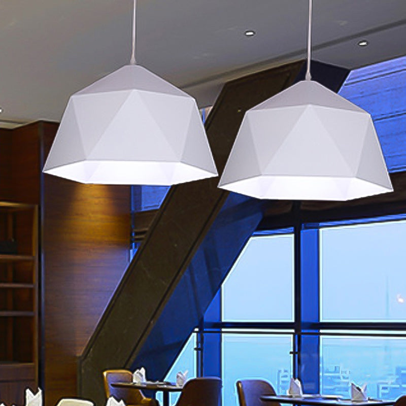 Bowl Shape Hanging Lighting Modern Style Metal 1 Light Pendant Lamp for Clothing Store