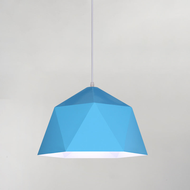 Bowl Shape Hanging Lighting Modern Style Metal 1 Light Pendant Lamp for Clothing Store