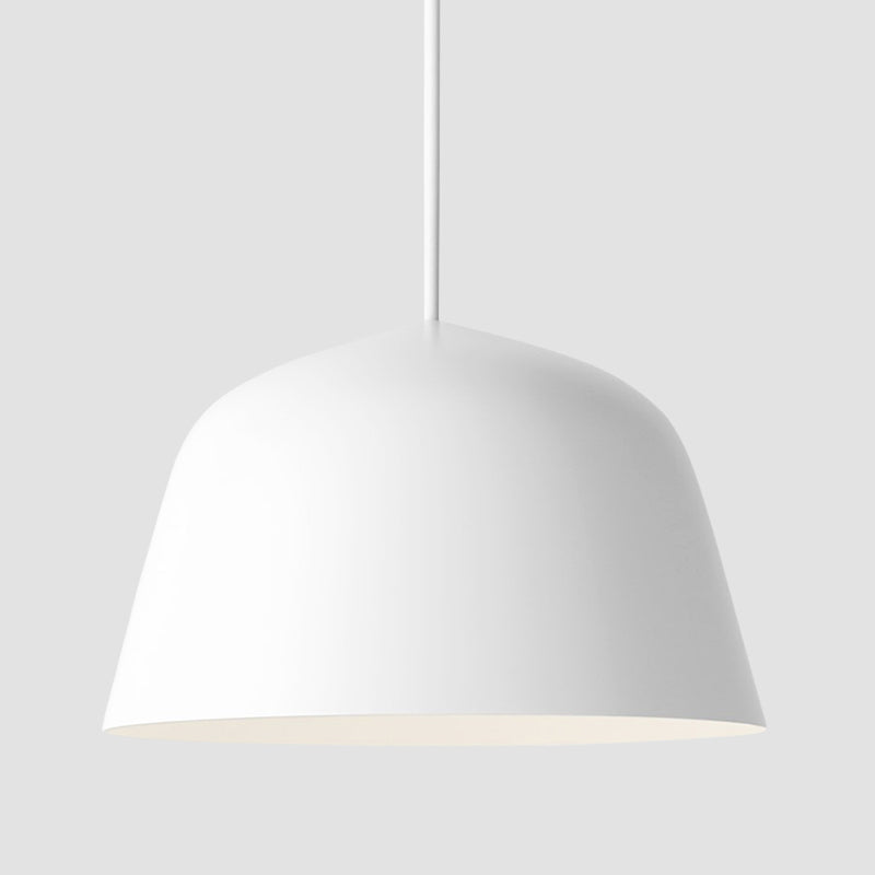 Forme de bol en métal Lumières suspendues modernes à 1-Light Prowing Fixture pour salle à manger