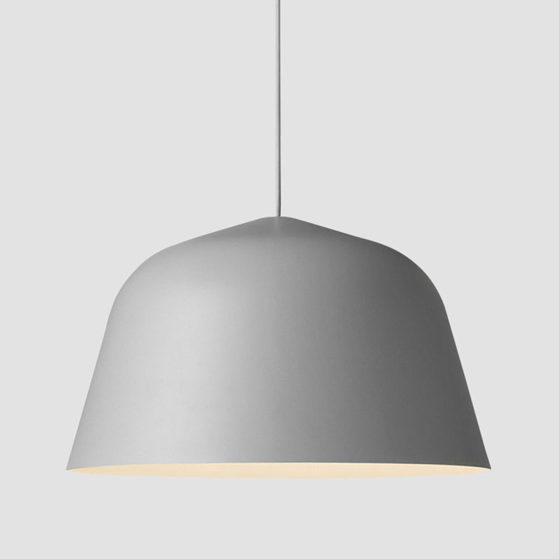 Forme de bol en métal Lumières suspendues modernes à 1-Light Prowing Fixture pour salle à manger