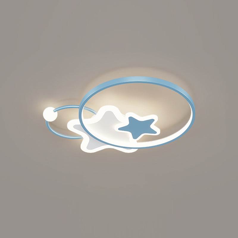 Modern Flush Mounted Ceiling Lights with Acrylic Shade LED Flush Mount Ceiling Lighting