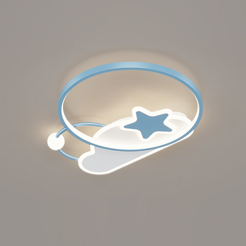 Modern Flush Mounted Ceiling Lights with Acrylic Shade LED Flush Mount Ceiling Lighting