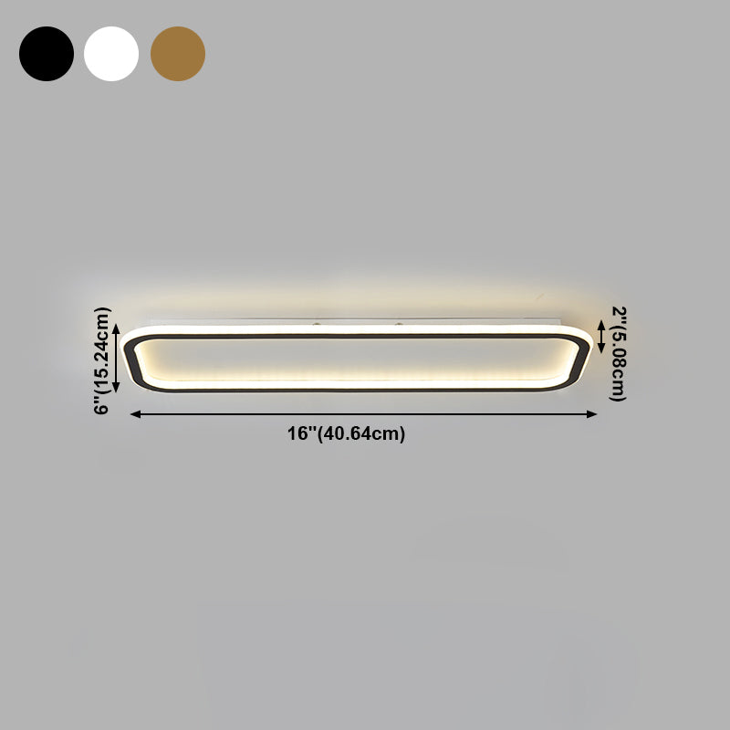 Illuminazione a soffitto a LED per montaggio a incasso Luci moderne e semplici montate a soffitto