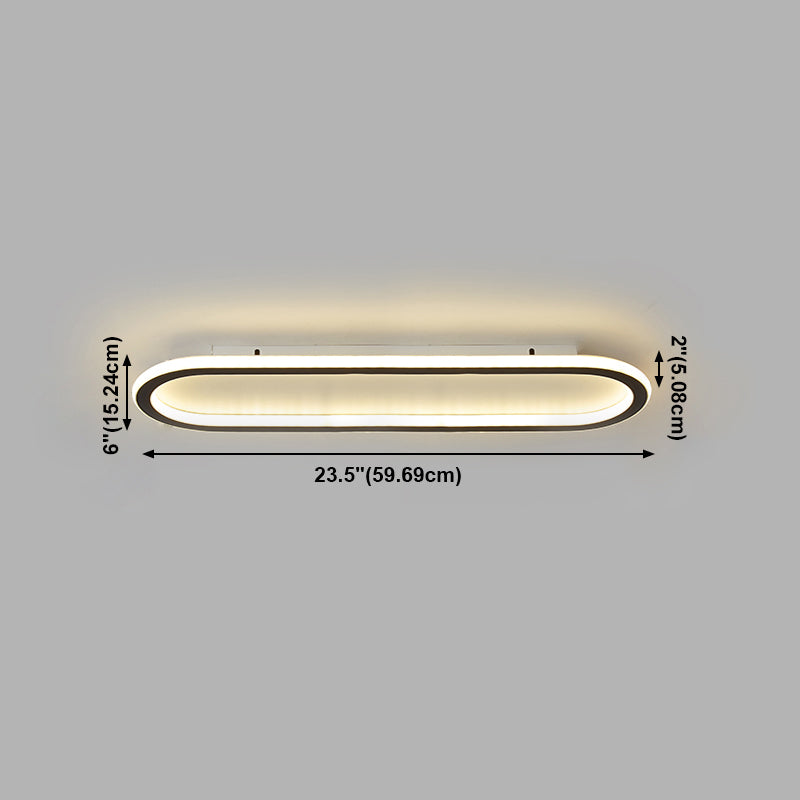 Illuminazione a soffitto a LED per montaggio a incasso Luci moderne e semplici montate a soffitto