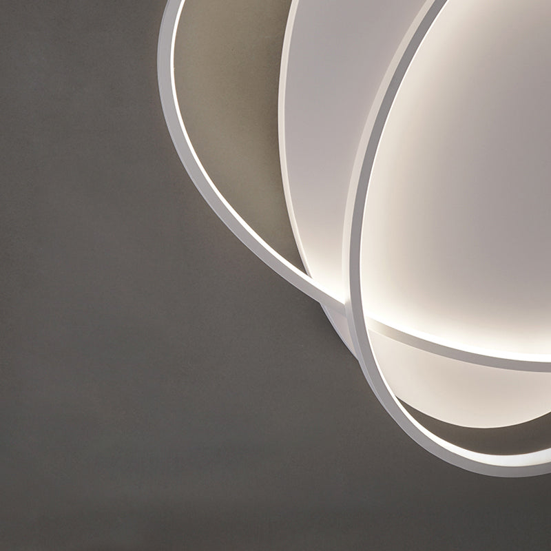 LED Flush Mount Ceiling Lighting 2 Lights Modern Ceiling Mounted Lights for Living Room