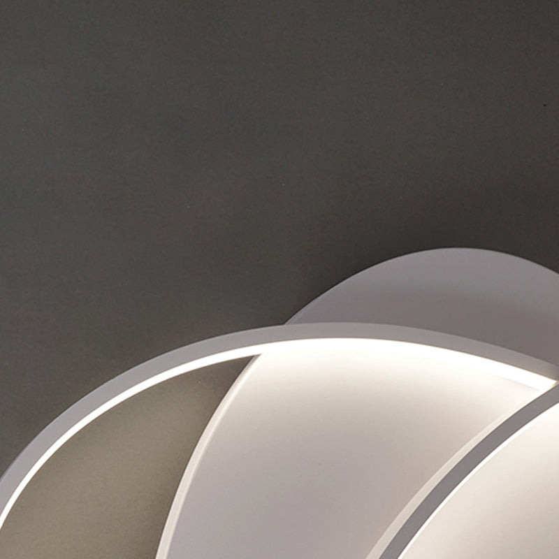 LED Flush Mount Ceiling Lighting 2 Lights Modern Ceiling Mounted Lights for Living Room