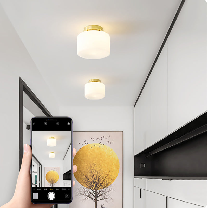 Luci a soffitto a testa singola Semplicità Illuminazione a soffitto da incasso